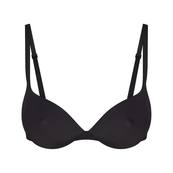 NWT Skims Ultimate Bra Nipple Push-up Bra Onyx Black 32B - Picture 1 of 12